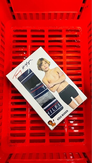 Tommy Hilfiger Tommy Kids 3 adet erkek çocuk boxer