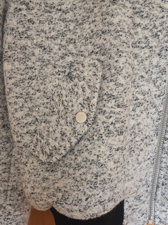 Mango Etiketli Yün Bomber Ceket — görsel 5/10
