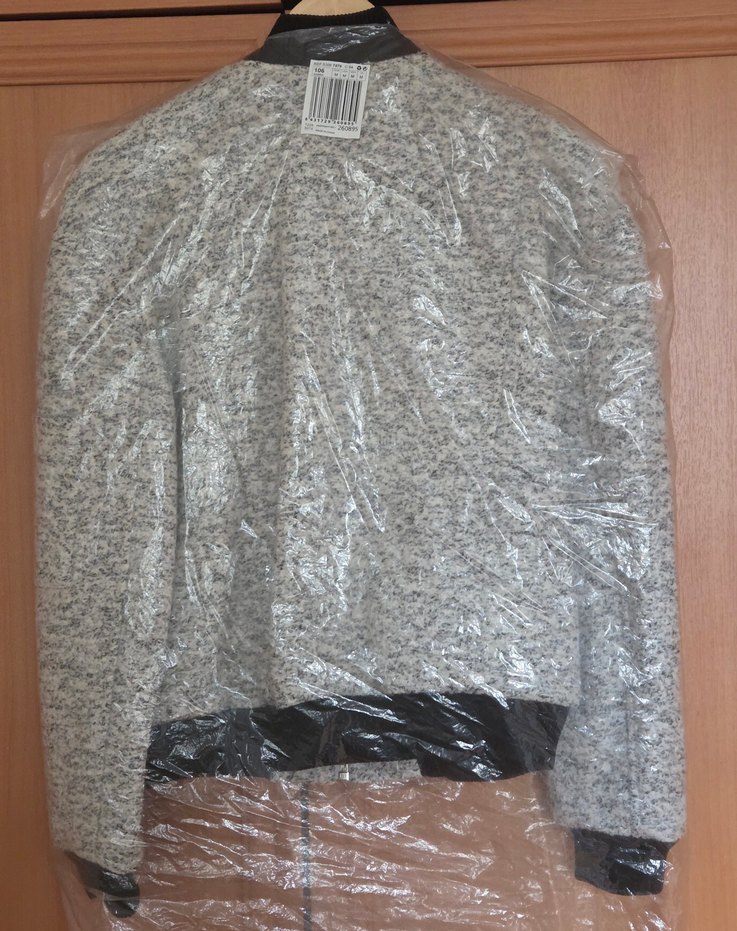 Mango Etiketli Yün Bomber Ceket — görsel 3/10