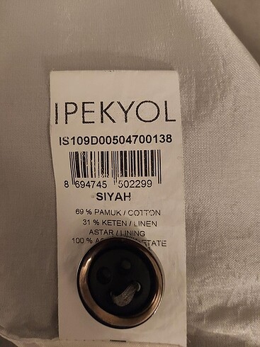 m Beden İpekyol Kadın Yelek, 38 Beden