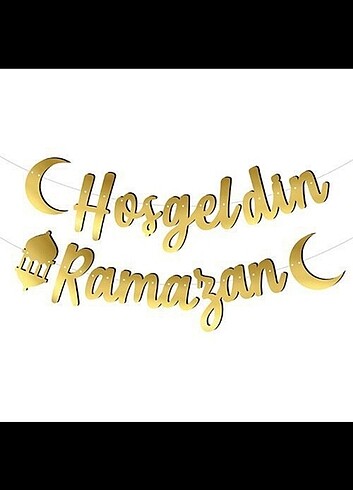 Ramazan kaligrafi banner 