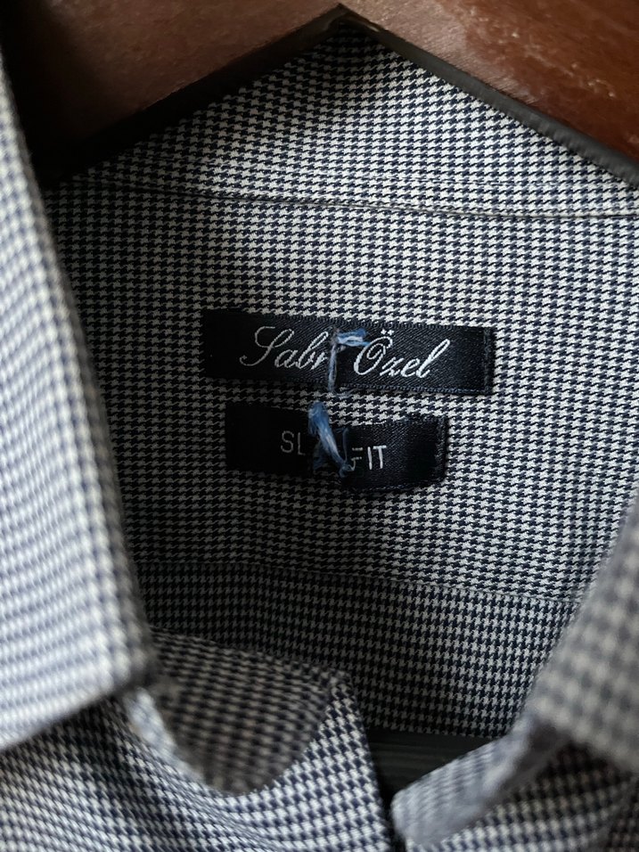 Gri Denim Erkek Uzun Kollu Gömlek - Görsel 3