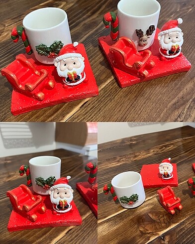 Noel baba fincan takımı - Görsel 4