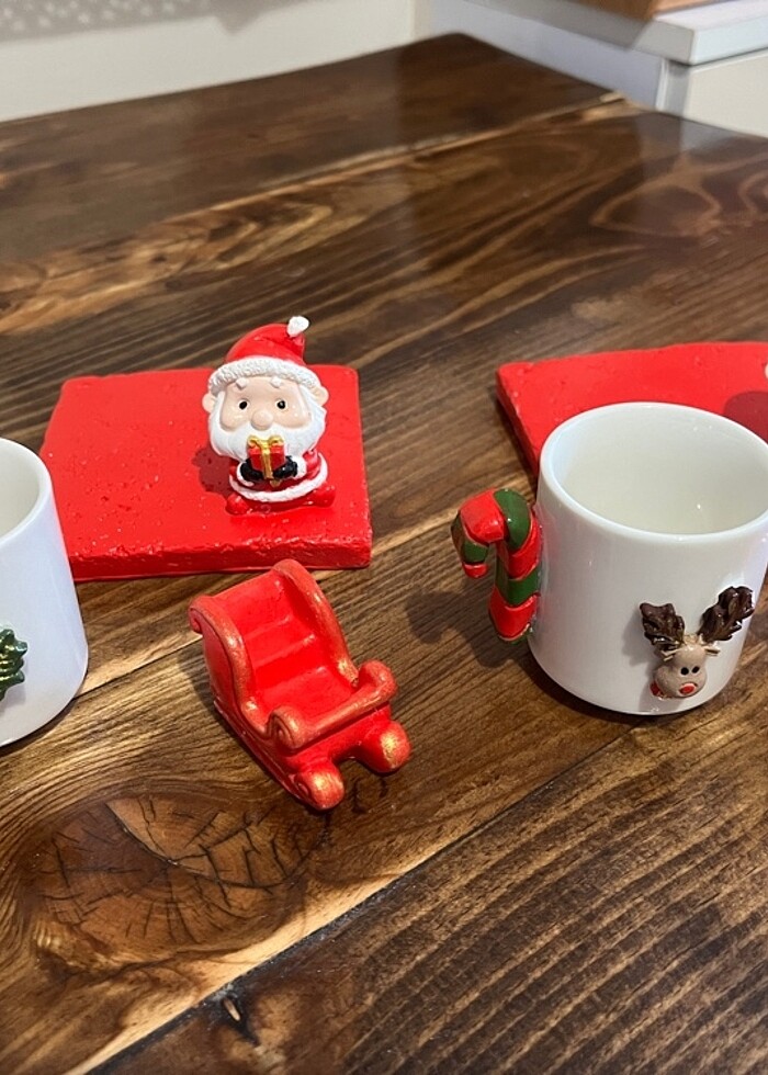 Noel baba fincan takımı - Görsel 3