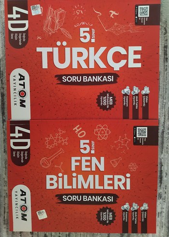 5. Sınıf Türkçe ve Fen Bilimleri Soru Bankası Seti