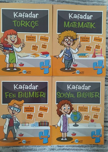 Kafadar Çocuk Kitapları Seti 4. Sınıf - 4 Kitap