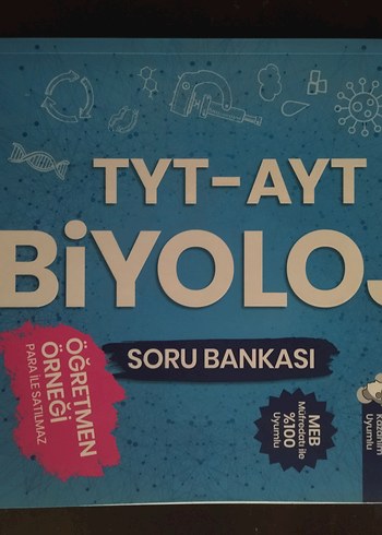 TYT-AYT Biyoloji Soru Bankası Öğretmen Örneği