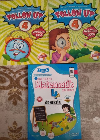 4. Sınıf Matematik Soru Bankası ve Takip Kitapları