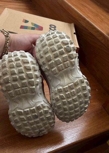 32 Beden pembe Renk Kız Çocuk Pudra Pembe Kürklü Kauçuk Bot