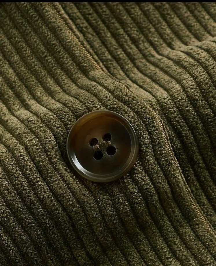 Düğmeli Kolsuz Haki Süet Midi Elbise - Görsel 4