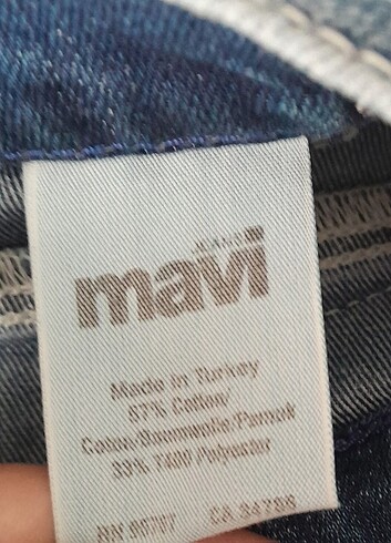 Mavi jeans kot şort