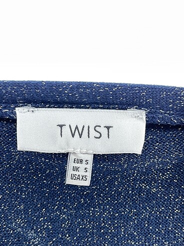 s Beden lacivert Renk Twist Bluz %70 İndirimli.