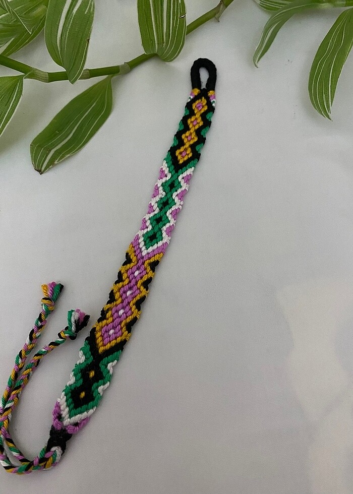 Kilim desenli bileklikler - Görsel 2