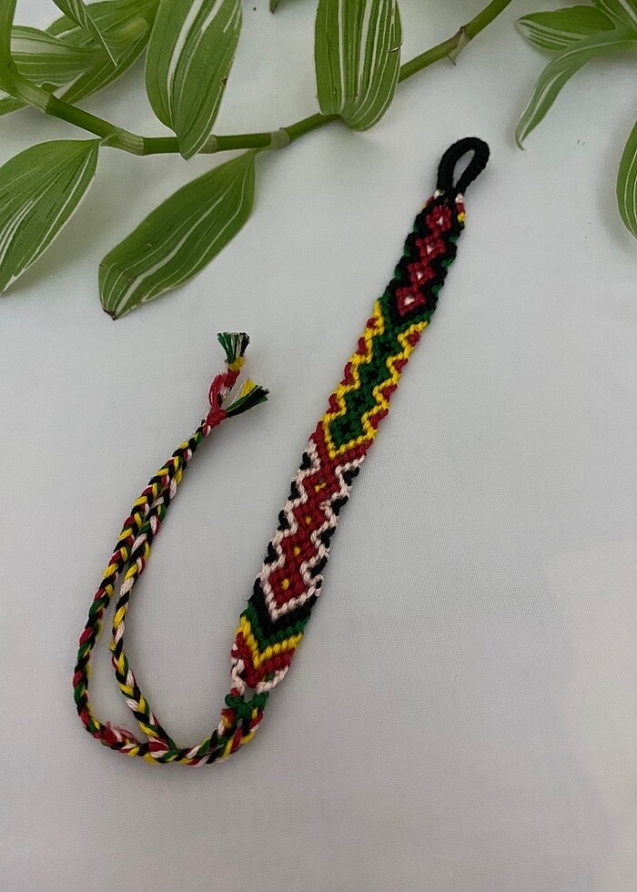 Kilim desenli bileklikler - Görsel 4