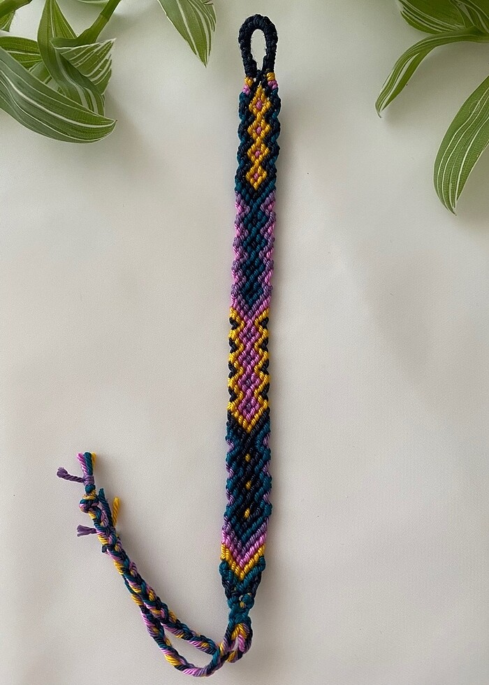 Kilim desenli bileklikler - Görsel 5