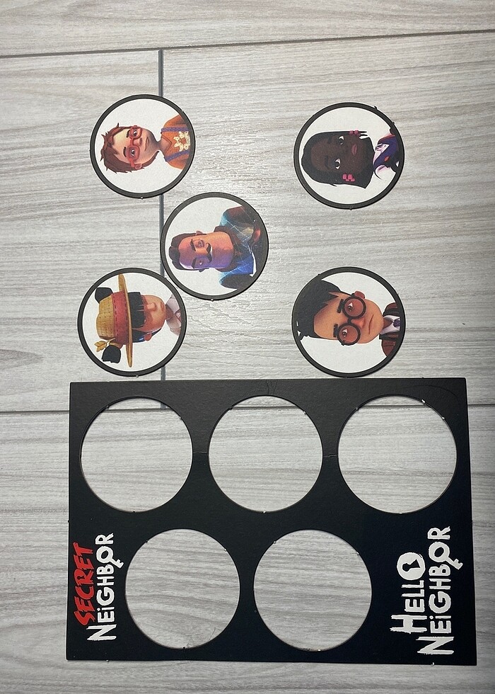 Kutu oyunu-Secret Neighbor Party Game - Görsel 5