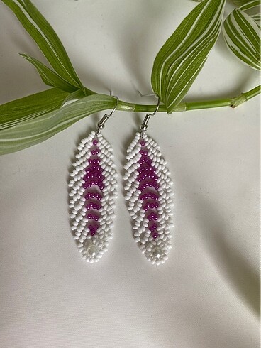 Kristal taş ve boncuk kolyeler - Görsel 11