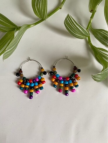 Kristal taş ve boncuk kolyeler - Görsel 12