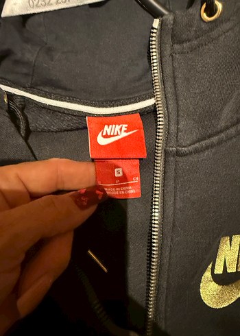 Nike Siyah Fermuarlı eşofman - Görsel 3