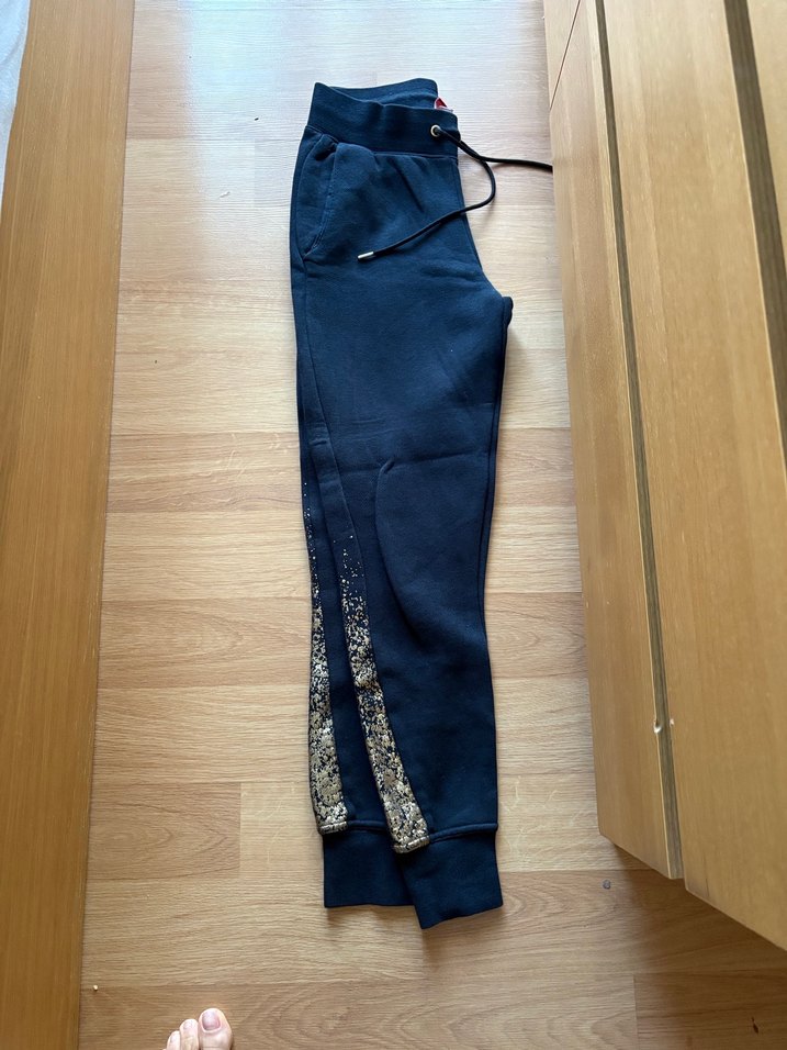 Nike Siyah Fermuarlı eşofman - Görsel 2