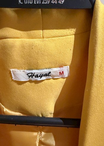 Her rengi mevcut Kadın Midi Blazer Ceket - Görsel 4