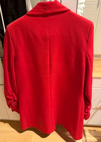 Her rengi mevcut Kadın Midi Blazer Ceket - Görsel 10