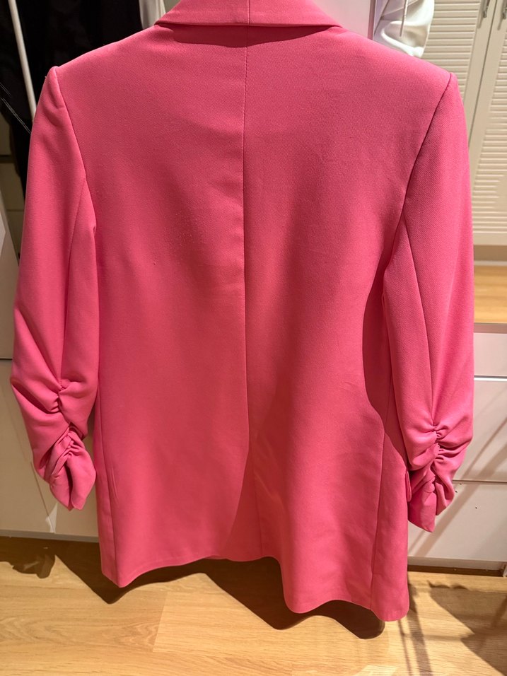 Her rengi mevcut Kadın Midi Blazer Ceket - Görsel 2