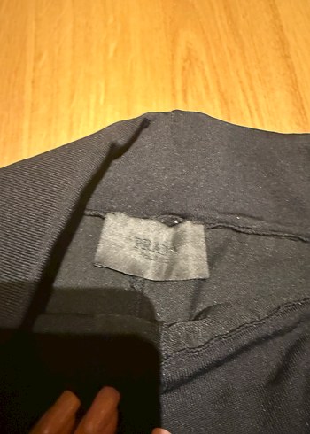 Prada Siyah Fermuarlı Ceket takım - Görsel 4