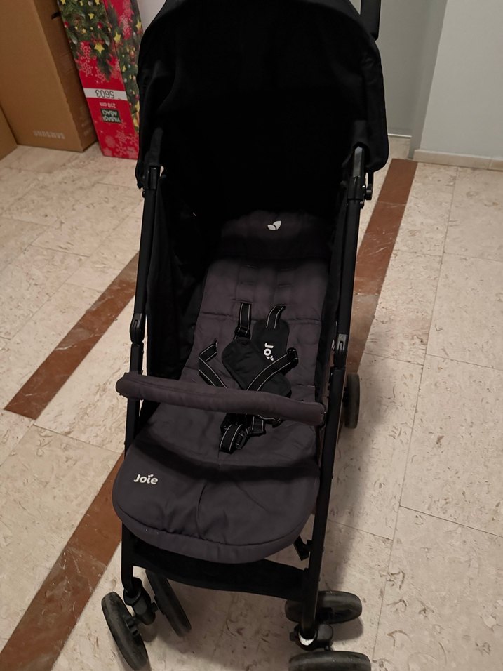 Siyah Joie Bebek Arabası - Görsel 5