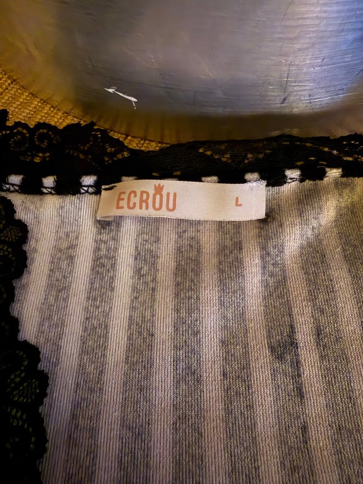 Uzun Kollu Siyah Çizgili Midi Kadın Sabahlık - Görsel 3