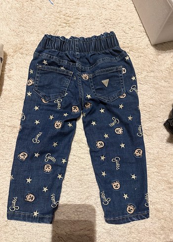 Orginal guess Payetli Nakışlı Çocuk Kot Pantolon - Görsel 6