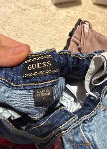 Orginal guess Payetli Nakışlı Çocuk Kot Pantolon - Görsel 2