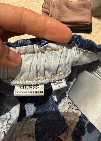 Orginal guess Payetli Nakışlı Çocuk Kot Pantolon - Görsel 7