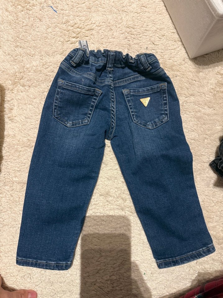 Orginal guess Payetli Nakışlı Çocuk Kot Pantolon - Görsel 3