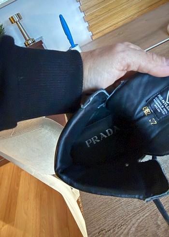 Prada Siyah  Spor Ayakkabı - Görsel 6