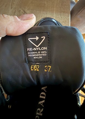 Prada Siyah  Spor Ayakkabı - Görsel 5