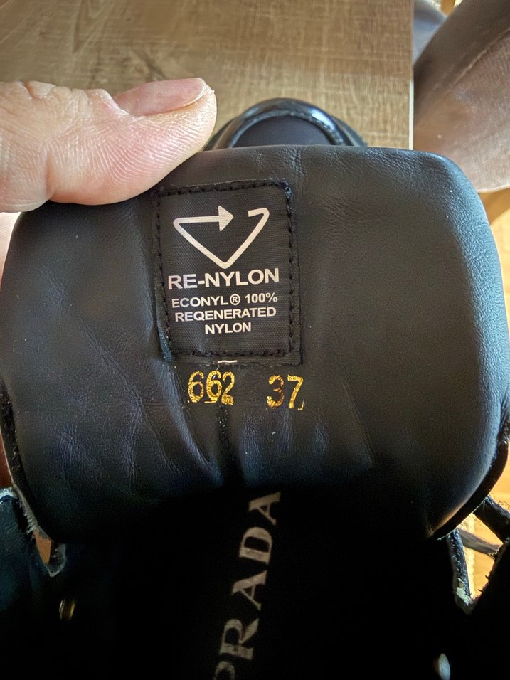 Prada Siyah  Spor Ayakkabı - Görsel 5