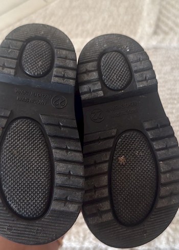 Kız Çocuk Siyah Kürklü Lastik Bot - Görsel 3