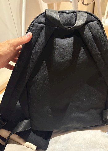 Calvin Klein Kalın Tokalı Siyah Calvin Klein Sırt Çantası