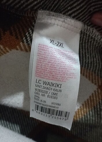xl Beden Lcw ekose gömlek xl 2xl orta kalın