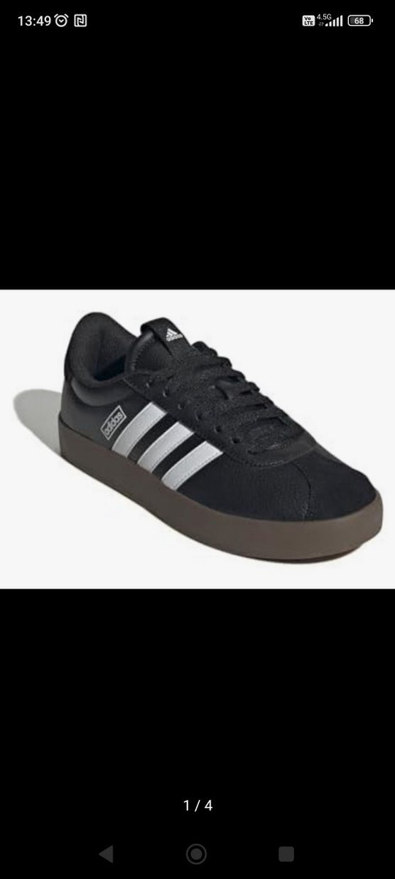 Adidas Siyah Beyaz  Spor Ayakkabı - Görsel 3