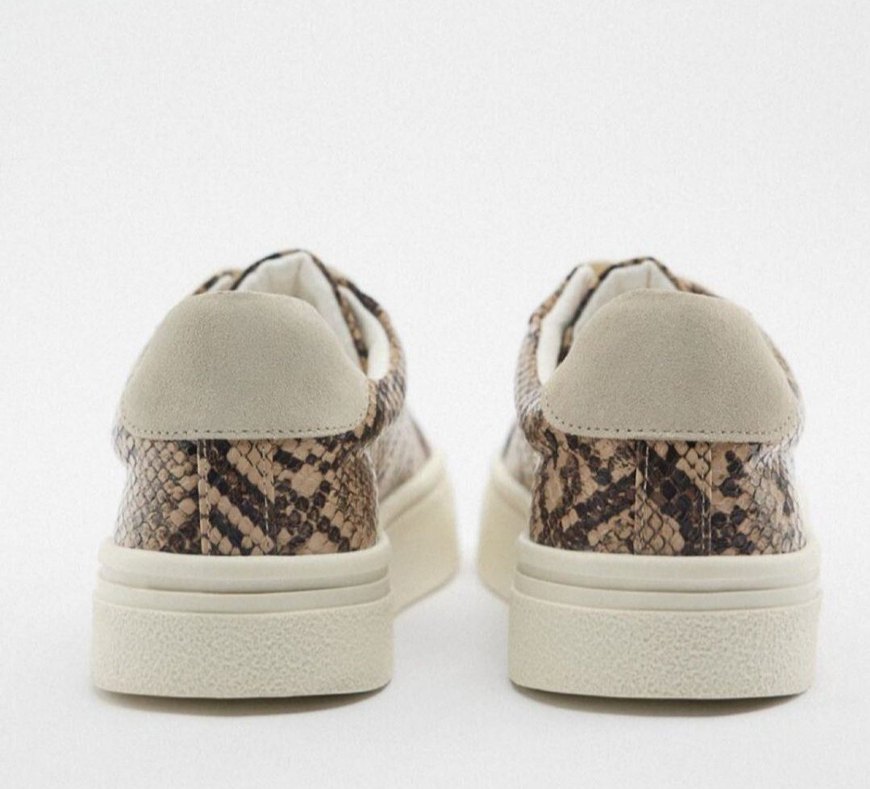 zara leopar Spor Ayakkabı - Görsel 4