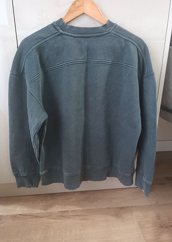 Zara soluk efektli antrasit Sweatshirt - Görsel 7