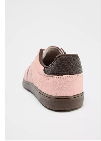 37 Beden pembe Renk Zara Pastel Pembe Kadın Blok Topuklu Spor Ayakkabı
