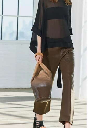 xs Beden Zara zw collection mumlu jean