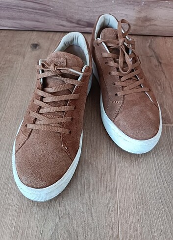 37 Beden Divarese sneaker taba rengi