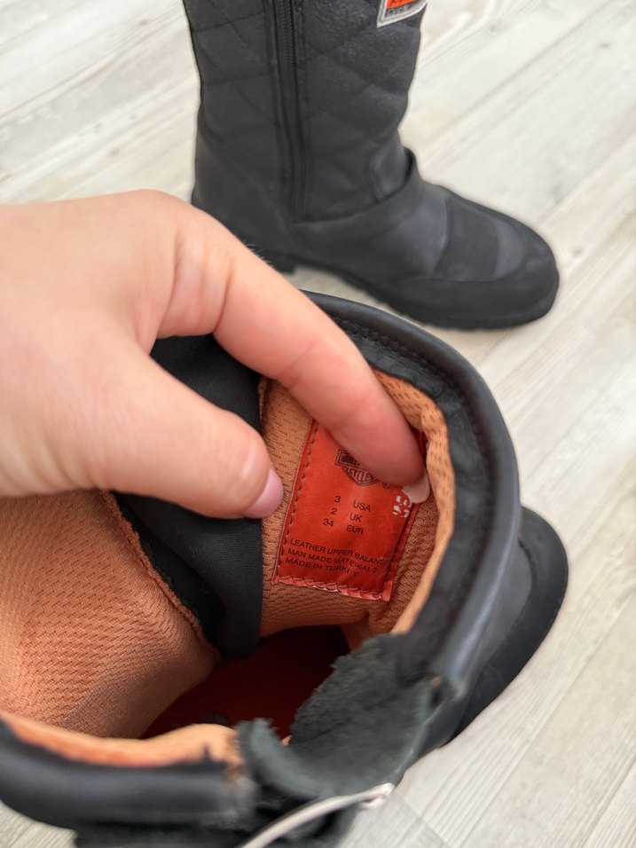 Harley çocuk çizme - Görsel 3