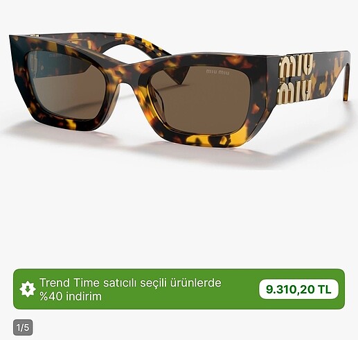 Miu Miu Miu miu gözlük