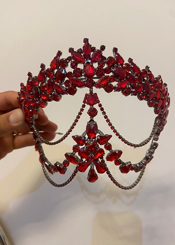 Kırmızı Gelin Taçı - Görsel 5