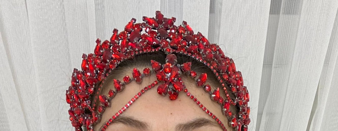 Kırmızı Gelin Taçı - Görsel 2